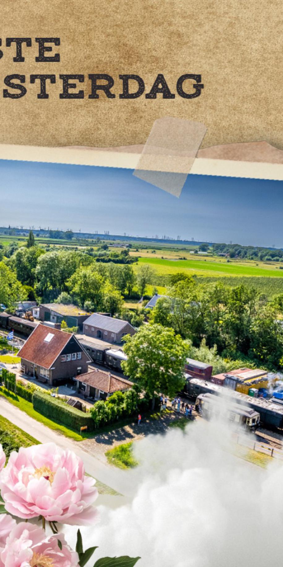 1e Pinksterdag: Treinreis & brunch