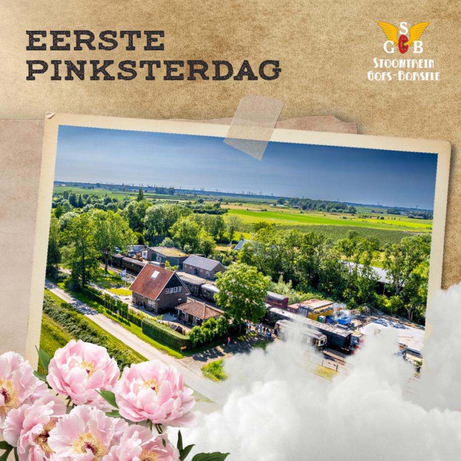 1e Pinksterdag: Treinreis & brunch
