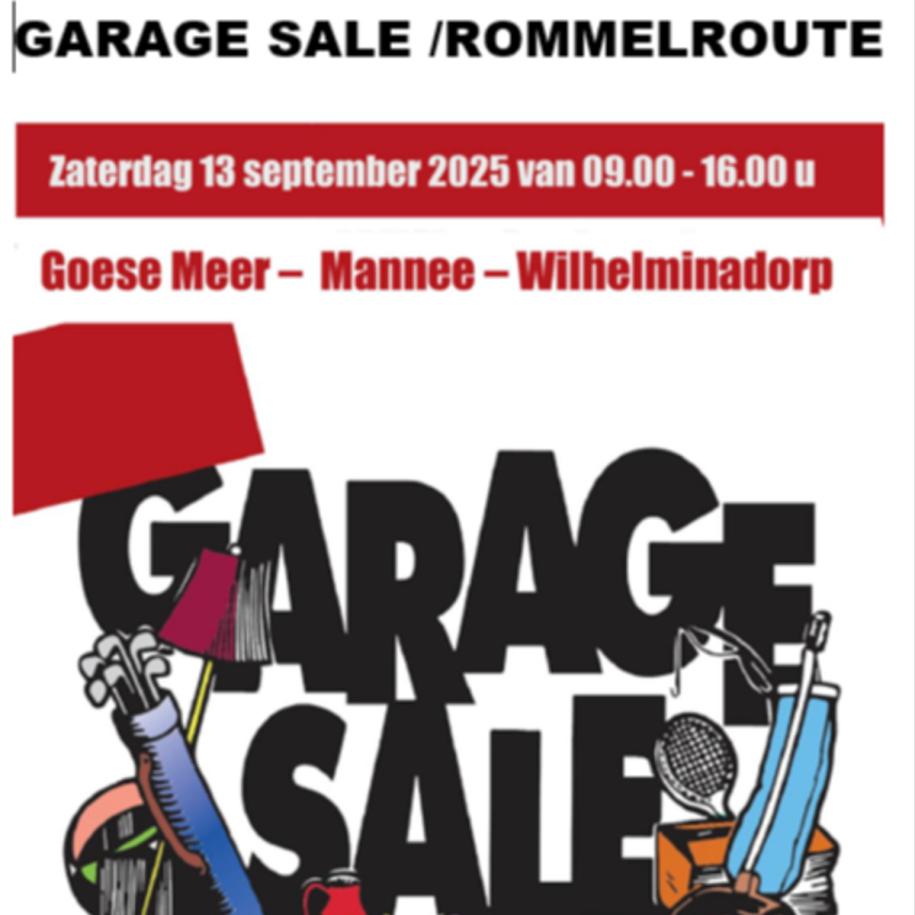 GarageSale/Rommelroute 