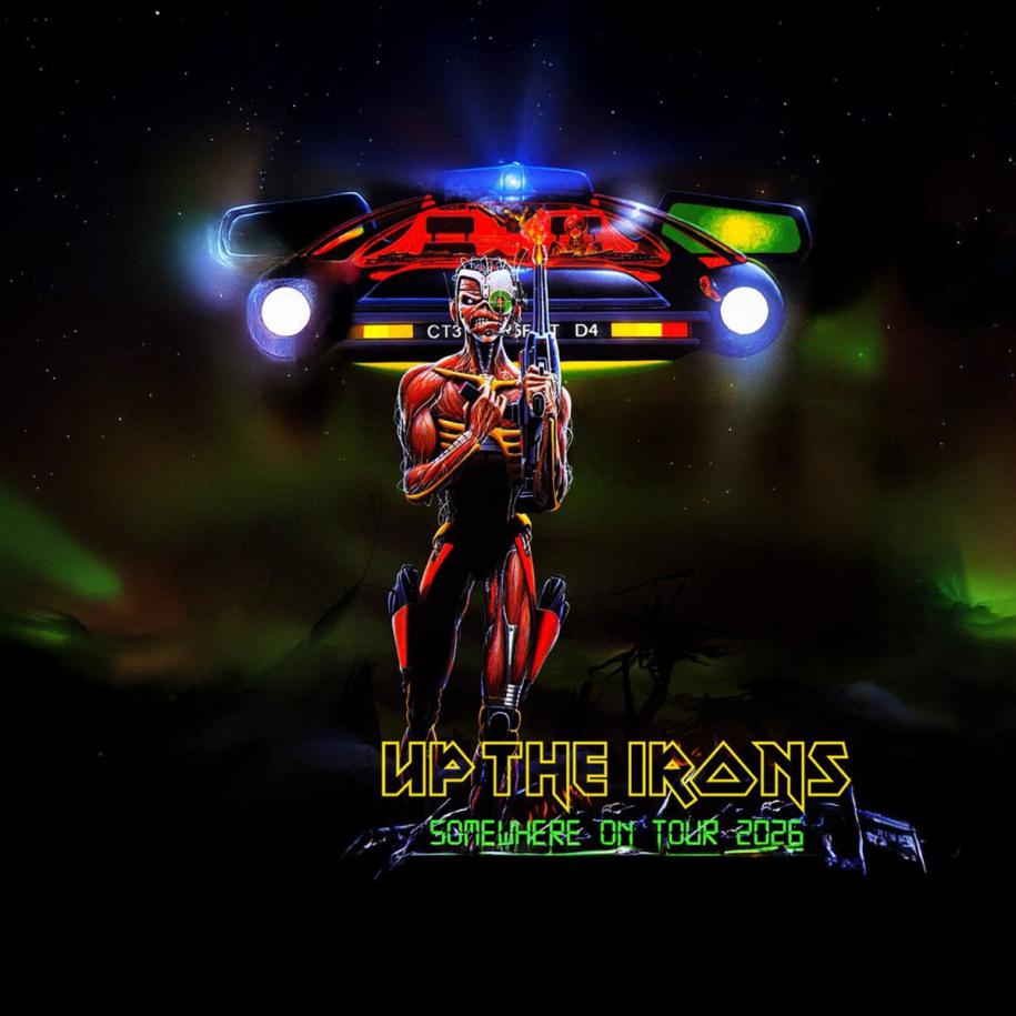 Up the Irons: Somewhere on tour @ 't Beest