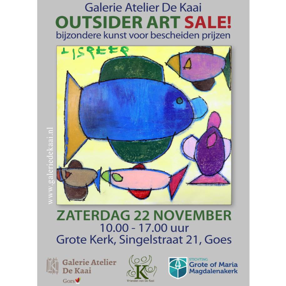 Outsider Art Sale - Galerie Atelier De Kaai