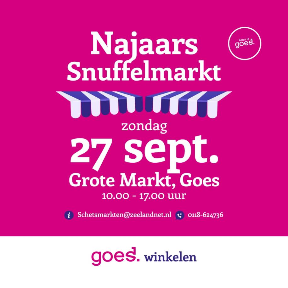 Najaars Snuffelmarkt Goes